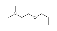 N,N-dimethyl-2-propoxyethanamine结构式