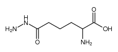 γ-hydrazide of glutamic acid Structure