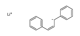 lithium,3-phenylprop-1-enylbenzene结构式