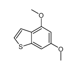 4,6-dimethoxy-1-benzothiophene Structure