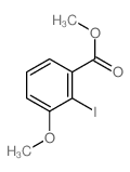 methyl 2-iodo-3-methoxy-benzoate结构式