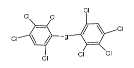 (m-HC6Cl4)2Hg Structure