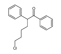 6-chloro-1,2-diphenylhexan-1-one结构式