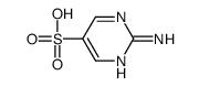 2-aminopyrimidine-5-sulfonic acid Structure