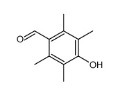 4-hydroxy-2,3,5,6-tetramethylbenzaldehyde结构式
