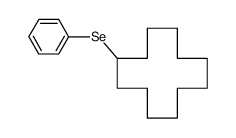 Cyclododecyl phenyl selenide Structure