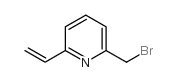 2-溴甲基-6-乙烯基吡啶结构式