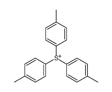 Tri-p-tolylsulfonium structure