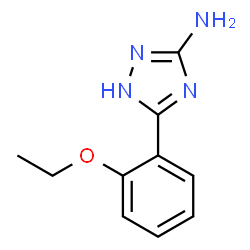 1H-1,2,4-Triazol-3-amine,5-(2-ethoxyphenyl)-(9CI) Structure