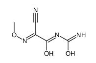 (E)-N-METHOXY-2-OXO-2-UREIDOACETIMIDOYL-CYANIDE结构式