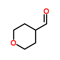 Tetrahydro-2H-pyran-4-carbaldehyde structure