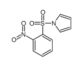 1-(2-nitrophenyl)sulfonylpyrrole结构式