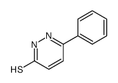 6-Phenyl-pyridazine-3-thiol结构式