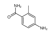 Benzamide, 4-amino-2-methyl- (9CI)结构式