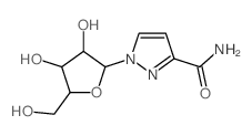 1H-Pyrazole-3-carboxamide, 1-.beta.-D-ribofuranosyl- picture