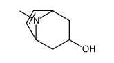 8-methyl-8-azabicyclo[3.2.1]oct-6-en-3-ol结构式