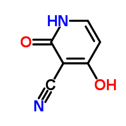 3-Cyano-1,2-dihydro-4-hydroxy-2-oxopyridine structure