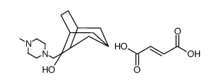 (2R,3aS,4R,5S,7aR)-4-((4-methylpiperazin-1-yl)methyl)octahydro-1H-2,5-methanoinden-4-ol fumarate Structure