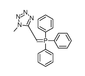 (1-methyltetrazol-5-yl)methylidene-triphenyl-λ5-phosphane Structure
