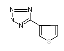 5-(3-噻吩基)-2H-1,2,3,4-四唑结构式