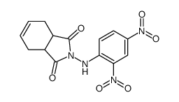 2-(2,4-dinitroanilino)-3a,4,7,7a-tetrahydroisoindole-1,3-dione结构式