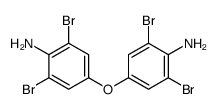 4,4'-oxybis[2,6-dibromoaniline]结构式