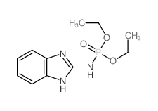 Phosphoramidic acid, 1H-benzimidazol-2-yl-, diethyl ester(9CI)结构式