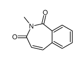 2-methyl-2-benzazepine-1,3-dione结构式