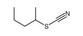 2-PENTYL THIOCYANATE structure