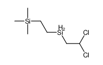 2-(2,2-dichloroethylsilyl)ethyl-trimethylsilane结构式