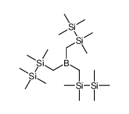 bis[[dimethyl(trimethylsilyl)silyl]methyl]boranylmethyl-dimethyl-trimethylsilylsilane Structure