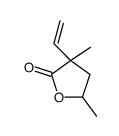 3-ethenyl-3,5-dimethyloxolan-2-one Structure