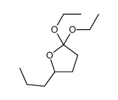 2,2-diethoxy-5-propyloxolane结构式