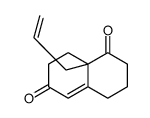 8a-prop-2-enyl-3,4,7,8-tetrahydro-2H-naphthalene-1,6-dione结构式