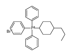 triphenyl-(4-propylcyclohexyl)phosphanium,bromide结构式