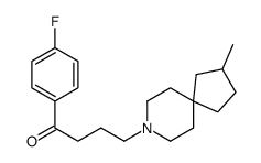 1-(4-fluorophenyl)-4-(3-methyl-8-azaspiro[4.5]decan-8-yl)butan-1-one结构式