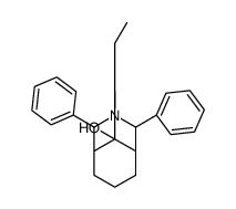 9-ethyl-3-methyl-2,4-diphenyl-3-azabicyclo[3.3.1]nonan-9-ol结构式