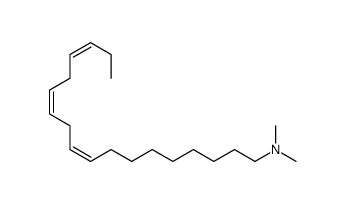 (9Z,12Z,15Z)-N,N-dimethyloctadeca-9,12,15-trien-1-amine Structure