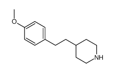 4-[2-(4-methoxyphenyl)ethyl]piperidine(SALTDATA: FREE)结构式