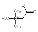 carboxymethyl-trimethyl-azanium; hexadecanoic acid结构式