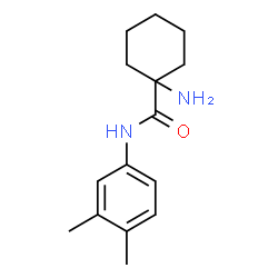 Cyclohexanecarboxamide, 1-amino-N-(3,4-dimethylphenyl)- (9CI) Structure
