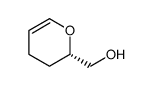 (S)-(3,4-二氢-2H-吡喃-2-基)甲醇结构式