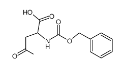 N-Benzyloxycarbonyl-β-acetylalanin结构式