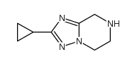 2-环丙基-5,6,7,8-四氢-[1,2,4]噻唑并[1,5-a]吡嗪结构式