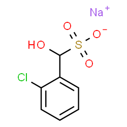 sodium o-chloro-alpha-hydroxytoluene-alpha-sulphonate structure