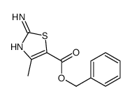 Benzyl 2-amino-4-methyl-1,3-thiazole-5-carboxylate structure