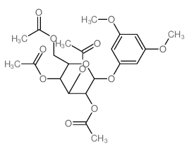 [3,4,5-triacetyloxy-6-(3,5-dimethoxyphenoxy)oxan-2-yl]methyl acetate picture