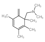 2,4-Cyclohexadiene-1-methanamine,N,N,1,2,3,5-hexamethyl-6-methylene- structure