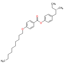 p-(2-methylbutyl)phenyl (S)-4-(decyloxy)benzoate picture