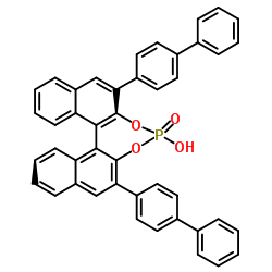 R- 4-oxide-2,6-bis([1,1'-biphenyl]-4-yl)-4-hydroxy-Dinaphtho[2,1-d:1',2'-f][1,3,2]dioxaphosphepin structure